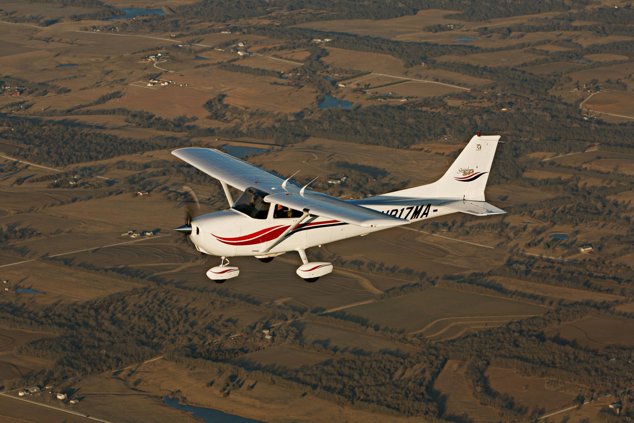 N917MA Air-to-air